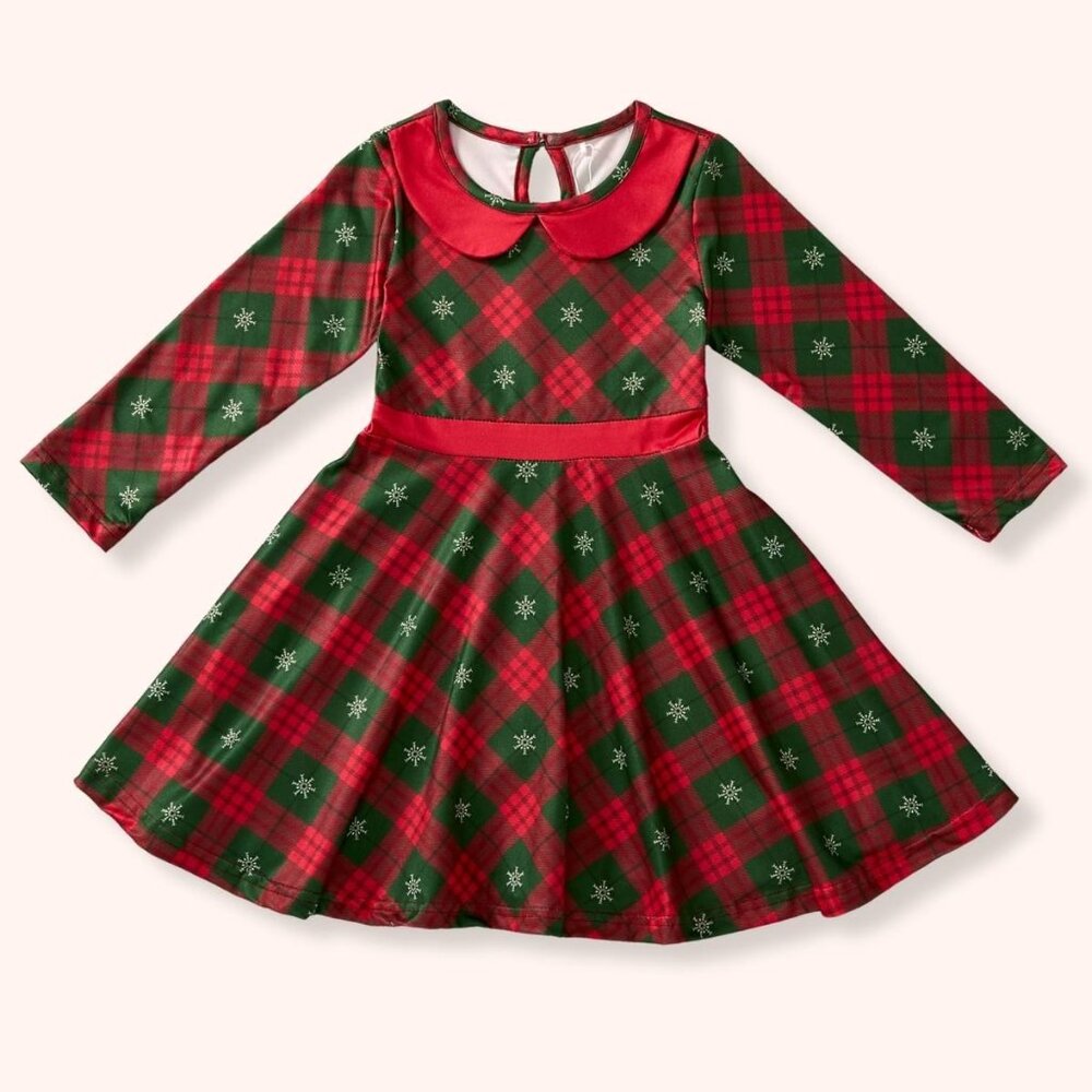 Christmas plaid Dress